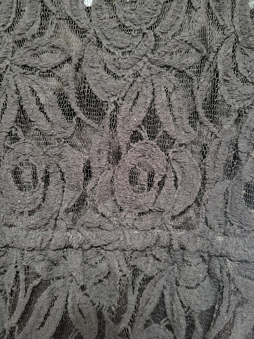 Love on A Hanger Womens Black Lace Dress Size Medium Half Sleeve | eBay