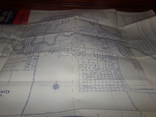 Vintage Arrow City Map Fairbanks & Vicinity Alaska fort wainwright Chena - Picture 3 of 11