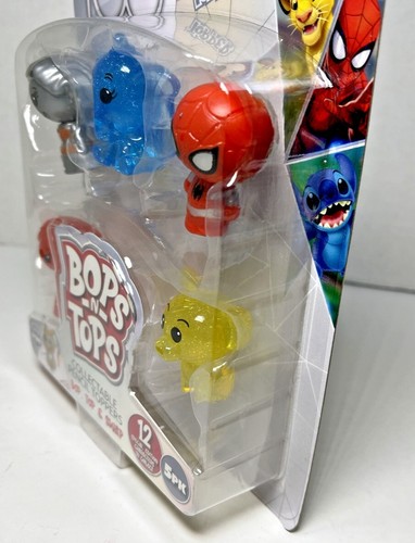 Disney 100 Bops N Tops Collectible Pencil Toppers 2 Packs NEW - Picture 4 of 8