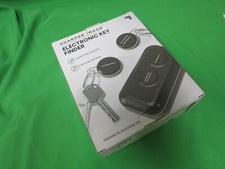 Sharper Image Electronic Key Finder 45' Range Wireless Black with Two Fobs