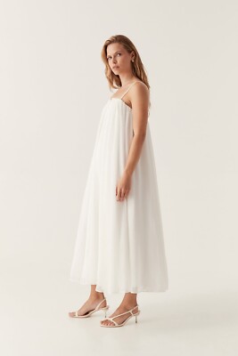 aje filigree sweetheart midi dress Filigree Sweetheart Midi Dress-IVORY / 12