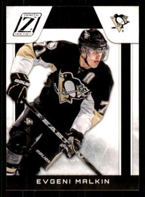 2010-11 Panini Zenith #30 Evgeni Malkin Pittsburgh Penguins