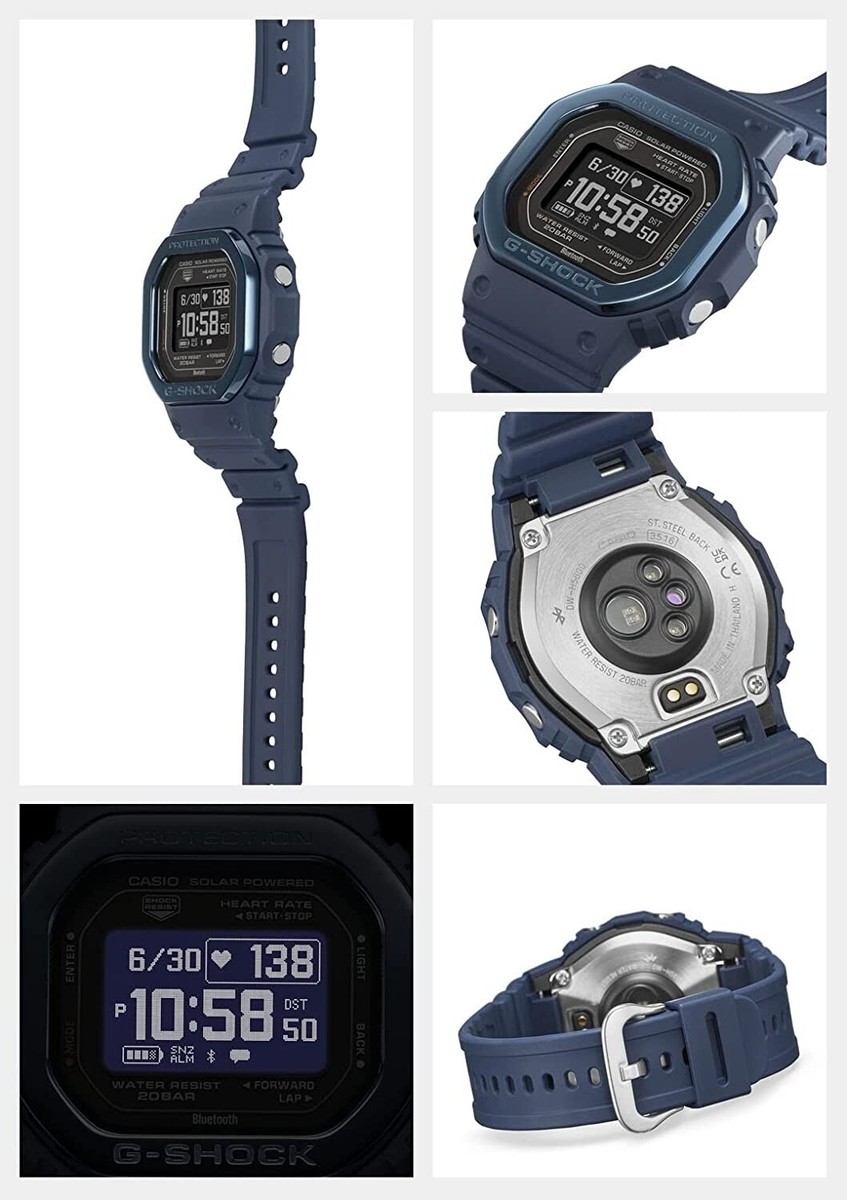 Casio G-SHOCK DW-H5600MB-2JR G-SQUAD Bluetooth Digital Smartwatch