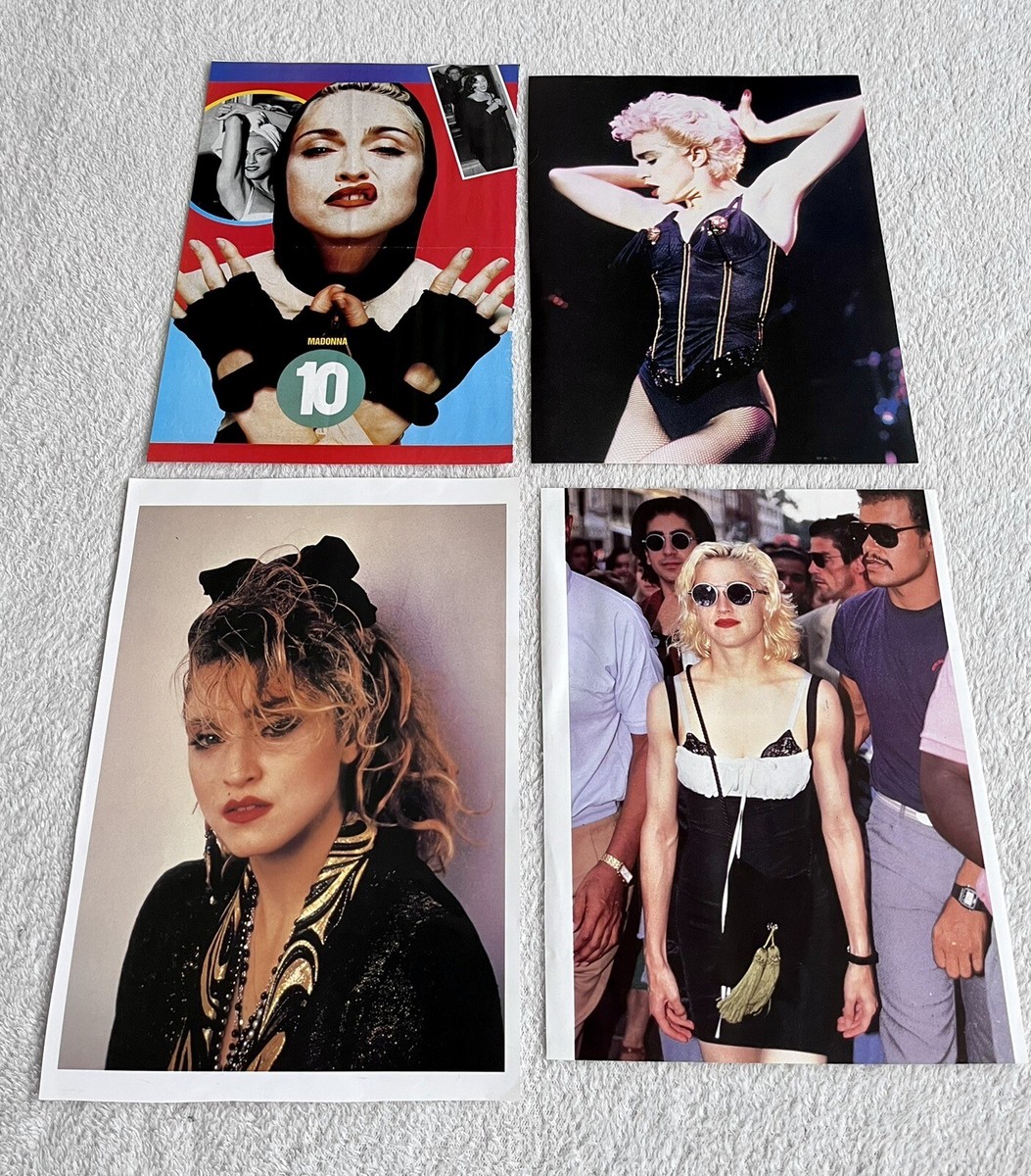 MADONNA Clip Collection Posters Music magazines Vintage Rare 1980s