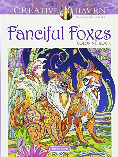 Search Press Creative Haven Fanciful Foxes Coloring Book - Marjorie Sarnat - Creative Haven - Image 6