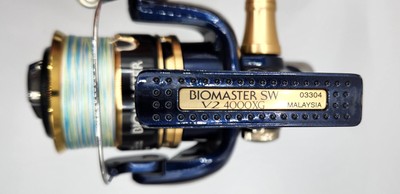 リール BIOMASTER SW V2 4000XG Shimano Biomaster 4000 xg sw v2 unboxing - YouTube