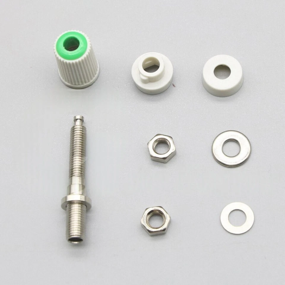 Banana Plug Jack Binding Post Socket Connector Red Black Blue Yellow Green 4mm - Image 2 of 3