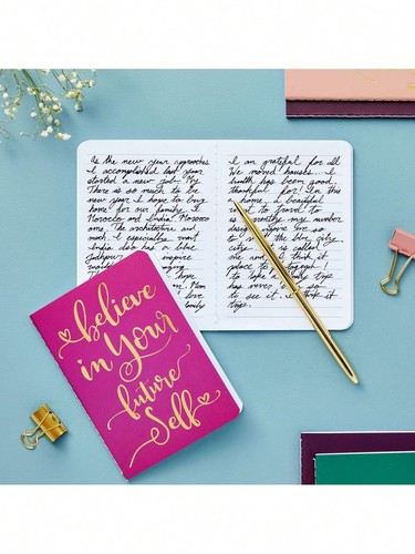 12-Pack Of Inspirational Notebooks For Women, Writing, Motivation, Small Pocket