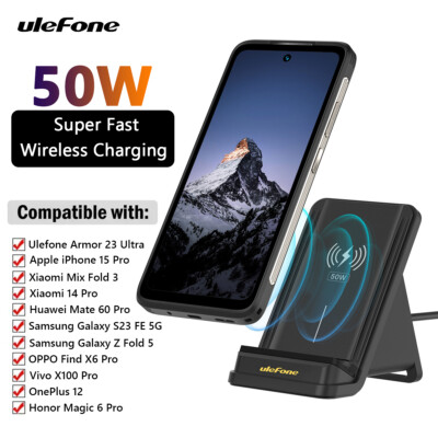 Charging Dock Ulefone Armor Qi Charging Original Ulefone 50W