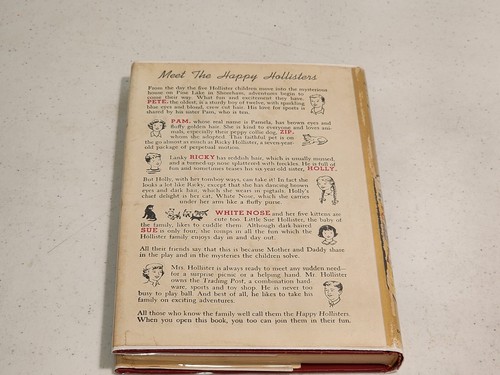 The Happy Hollisters and the Castle Rock Mystery by Jerry West HCDJ - Picture 2 of 9