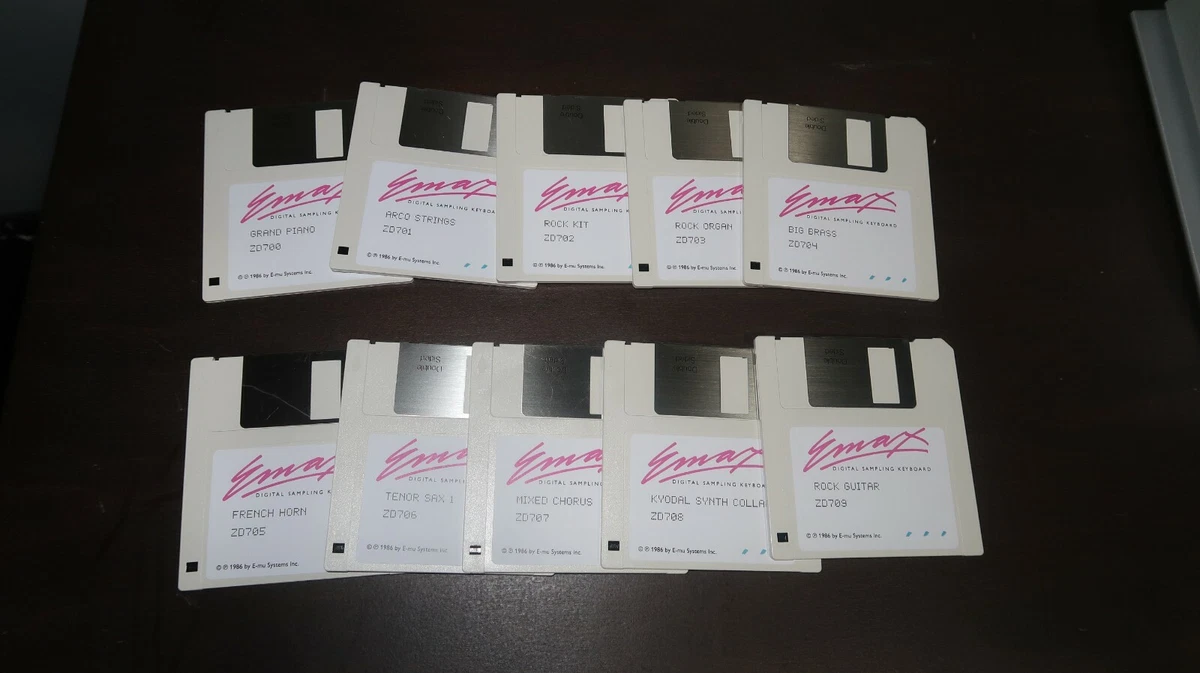 Emu Emax I Factory Sound Library On Zip 100