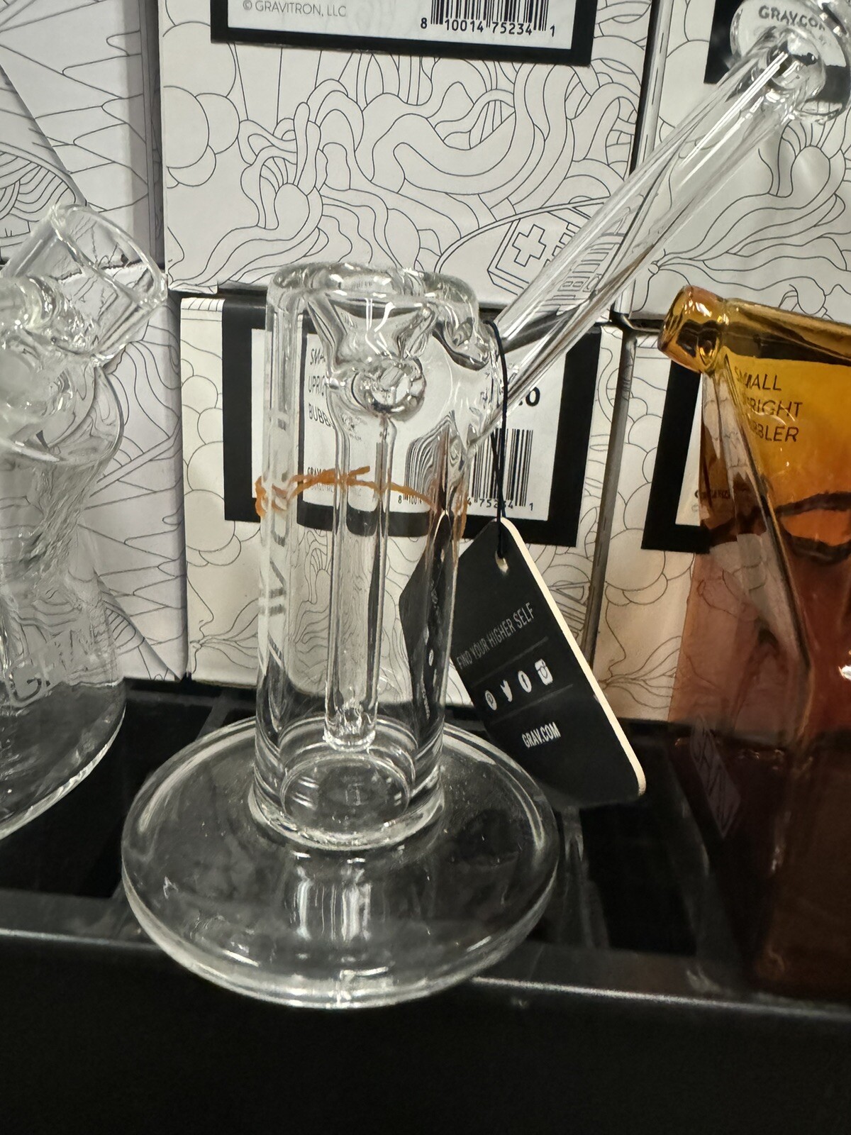 Grav Small Upright Bubbler Free Shipping