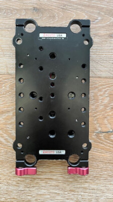 Zacuto Zwiss Plate Baseplate Adapter Rod V mount AB