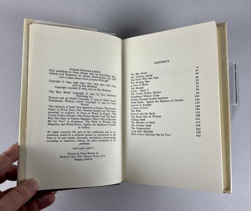1977 SIGNIERT Long After Midnight Ray Bradbury 1st UK Edition HBDJ Sci Fi Fantasy - Bild 6 von 11