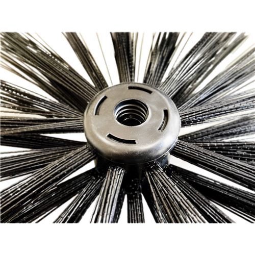 Universal Chimney Sweep Cleaning Brush Drain Rod Head eBay