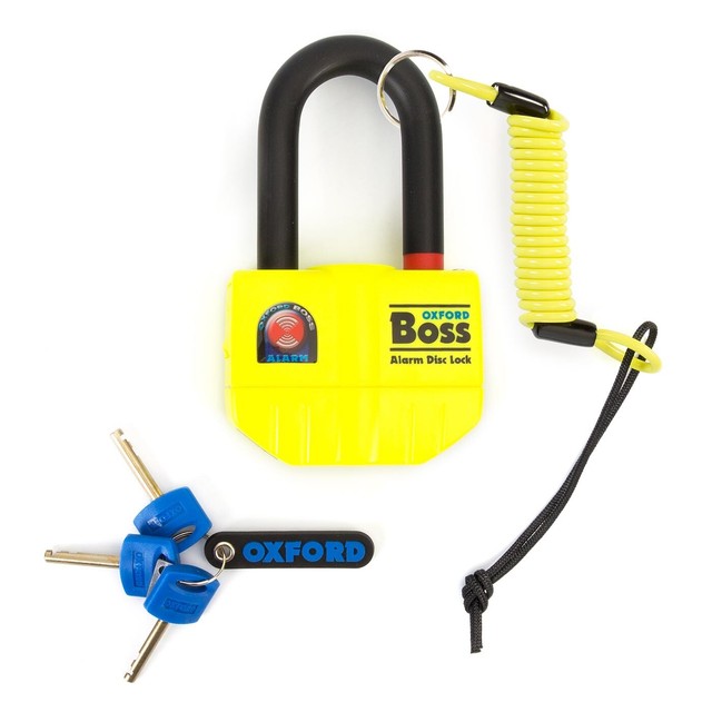 oxford boss alarm disc lock with free chain