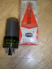 Vintage NOS/NIB Raytheon 12V6GT Tube