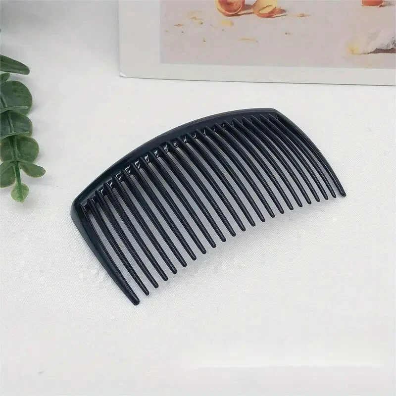 3-12 Pc Black Plastic Hair Combs Slides Wedding Hair Accessories 85x50mm (R017) - image 3 of 4