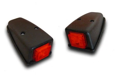 Luces De Posición Laterales Rojas LED 2x Para Camión Caravana Caballo 12/24V - Imagen 1 de 4