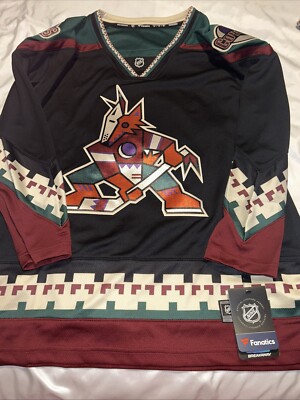 Black Arizona Coyotes Fanatics Breakaway Jersey Women s Size Medium