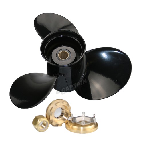 Außenborder Propeller für Mercury 40-140 PS, alle Steigungen 15 Zähne, Aluminium - Bild 6 von 15
