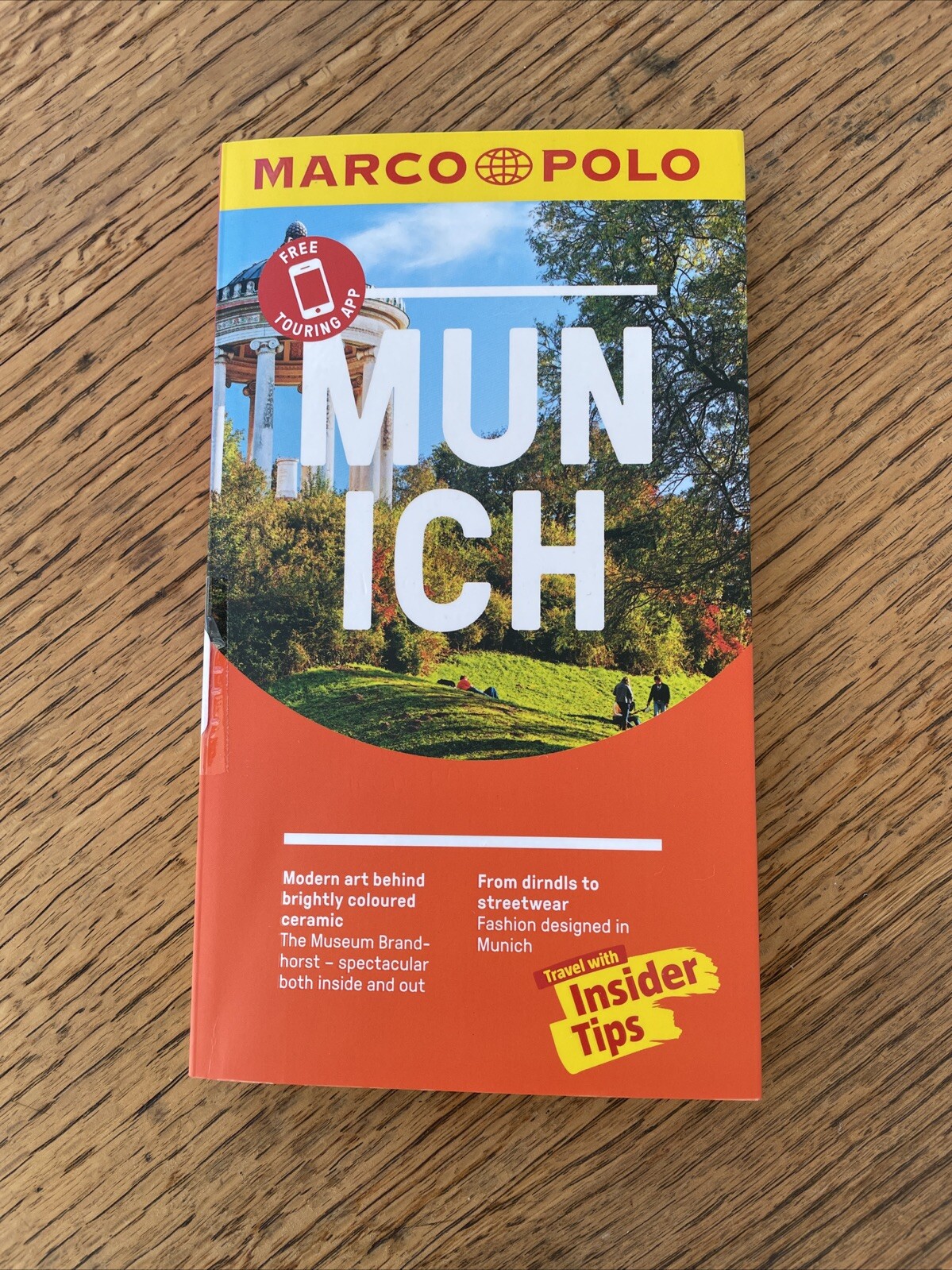 Munich Marco Polo Pocket Travel Guide with pull out map Travel Guide Map Germany