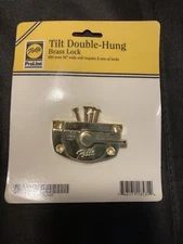 Pella OEM Proline/Lifestyle/Architect Series Double Hung Sash Lock Bright Brass