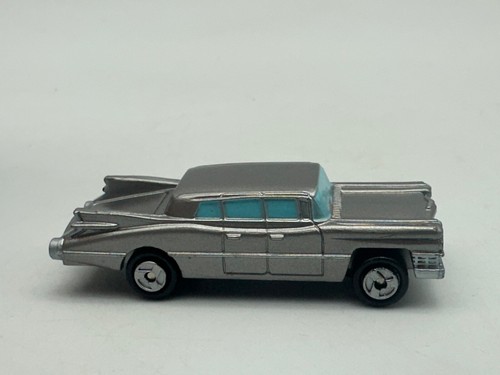 Galoob Micro Machines 1959 Cadillac Limousine, Silver, Excellent - Picture 6 of 10