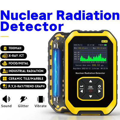 Portable Nuclear Radiation Detector GM Geiger Counter Tube β γ X-Ray Dosimeter