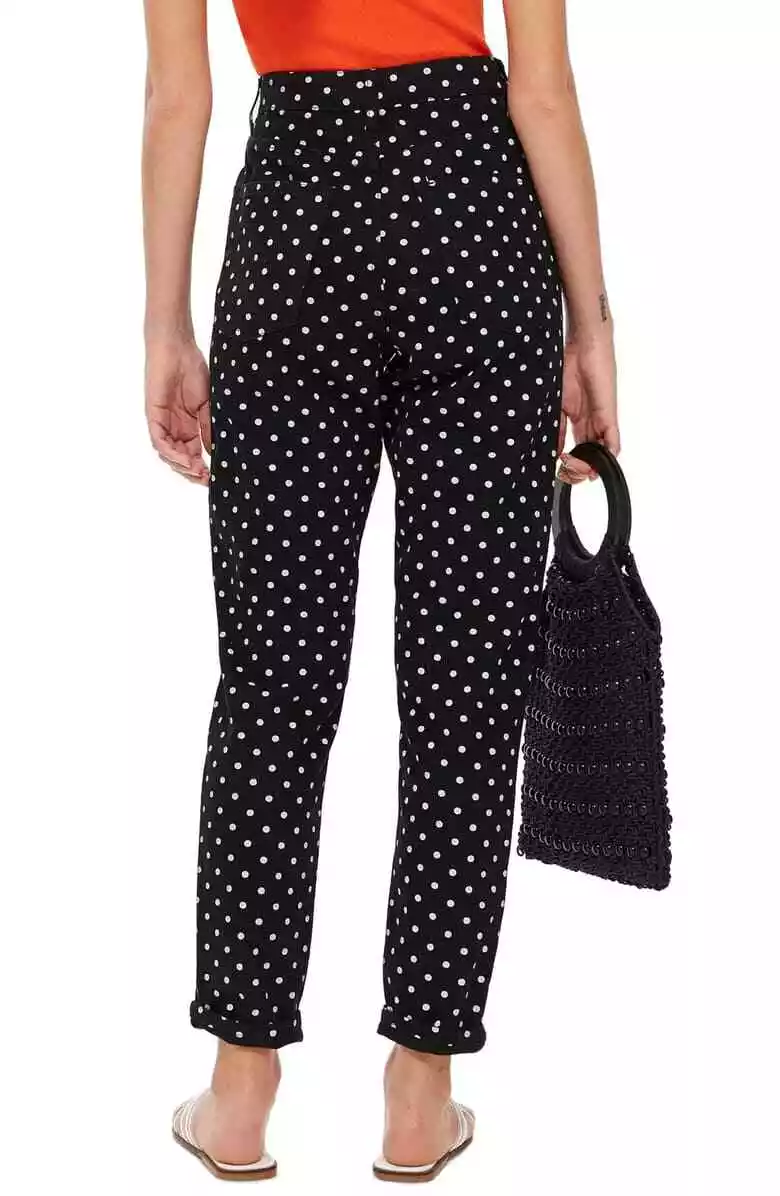 Polka dot jeans womens sales