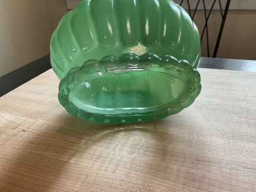 Vintage Ribbed Jadeite Jar - Picture 4 of 5