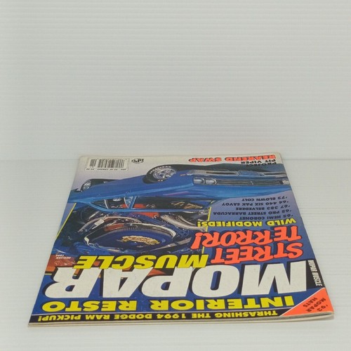 Mopar Muscle Magazine December / January 1994 65 Barracuda, Hemi Coronet - Picture 3 of 6