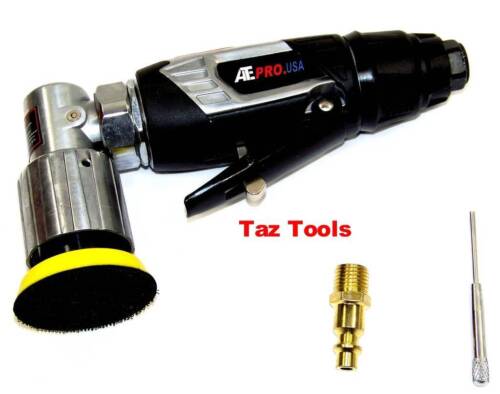 2" Air Angle Sander w/ Backing Pad 90° Head Adjustable 4-Speed 15000rpm Polisher - Bild 2 von 3