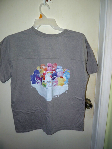 Sanrio Co Junior 3XL (21) SS Hello Kitty & Carebears 2 sided graphic t-shirt NWT - Picture 4 of 6