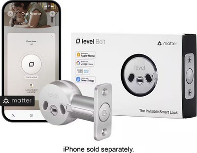 Level - Bolt (Matter) Make Your Lock Smart, Keep Your Keys, Matter-Over-Thr...