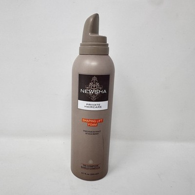 NEWSHA Shaping Lift Foam 6.7oz 200ml Private Haircare Acai Missing Cap
