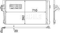 Mahle AC 762 000S Kondensator, Klimaanlage FüR MERCEDES-BENZ Vito / Mixto Kasten