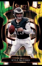 Kyle McCord 2025 Panini Select #91 Eagles Insert ? SEE SCAN! FREE SHIPPING