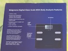 NIB Walgreens Digital Scale Glass Multi (Ten) User Calculates BMI, BMR, Fat etc. — photo 7