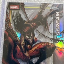 2026 Topps Chrome Marvel SCREAM Base True Refractor #148