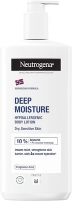 Neutrogena Norwegian Formula Deep Moisture Hypoallergenic Body Lotion (1x 400ml)