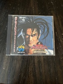 NEO GEO CD Game Samurai Spirits CIB Complete In Box Japanese