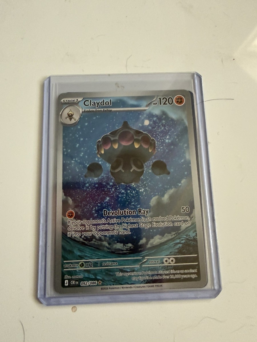 Pokémon Prerelease ENGLISH Claydol IR 092/086 Chaos Rising | eBay