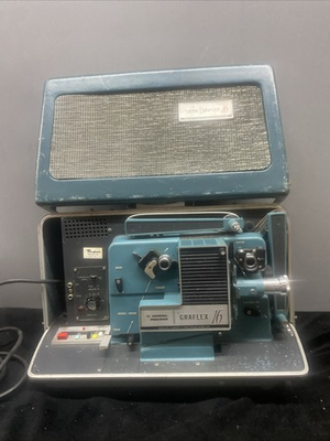 #ad General Precision Graflex 16 Sound Projector No Power Parts Only W Case $129.35