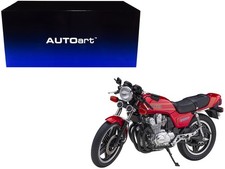Autoart 12561 1/12 Honda CB750F Motorcycle Red with Helmet "Baribari