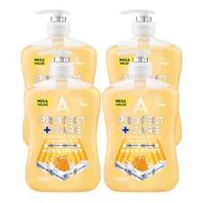 4 x Astonish Protect & Care Anti Bacterial Handwash Milk & Honey 600 ml (Pack 4) 4.13 per litre