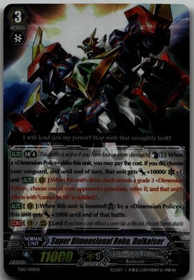 Super Dimensional Robo, Daikaiser TD Trial Deck 12: Dimensional Brave Kaiser TD1