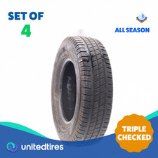 Set Of 4 Used Lt 22575r16 Michelin Agilis Crossclimate 115112r - 6-7.532 Set Of 4 Used Lt 22575r16 Michelin Agilis Crossclimate 115112r - 6-7.532