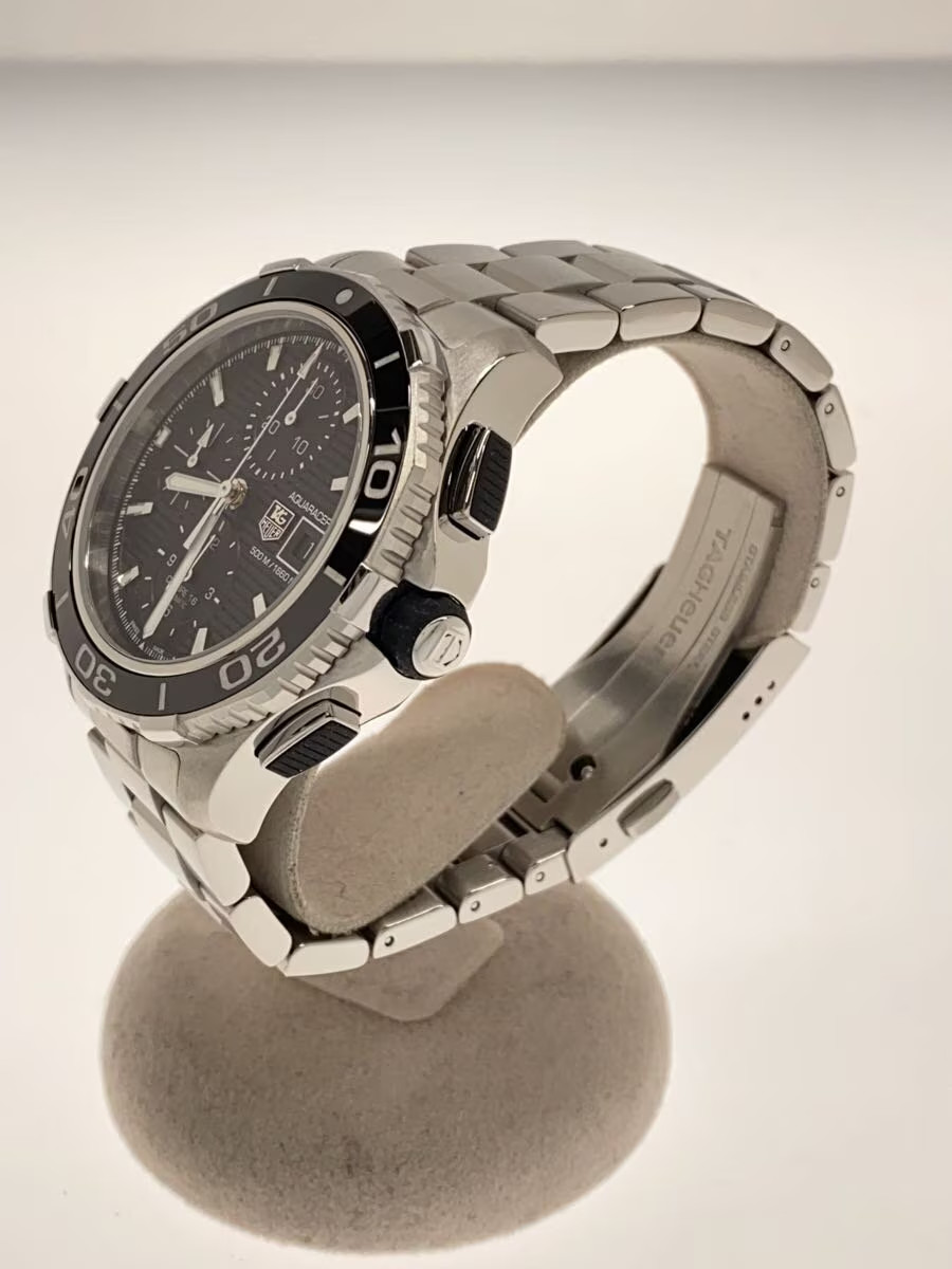 TAGHeuer Automatic Watch Aquaracer Analog BLK BLK CAK2110 20250314 Daily Differe image 2