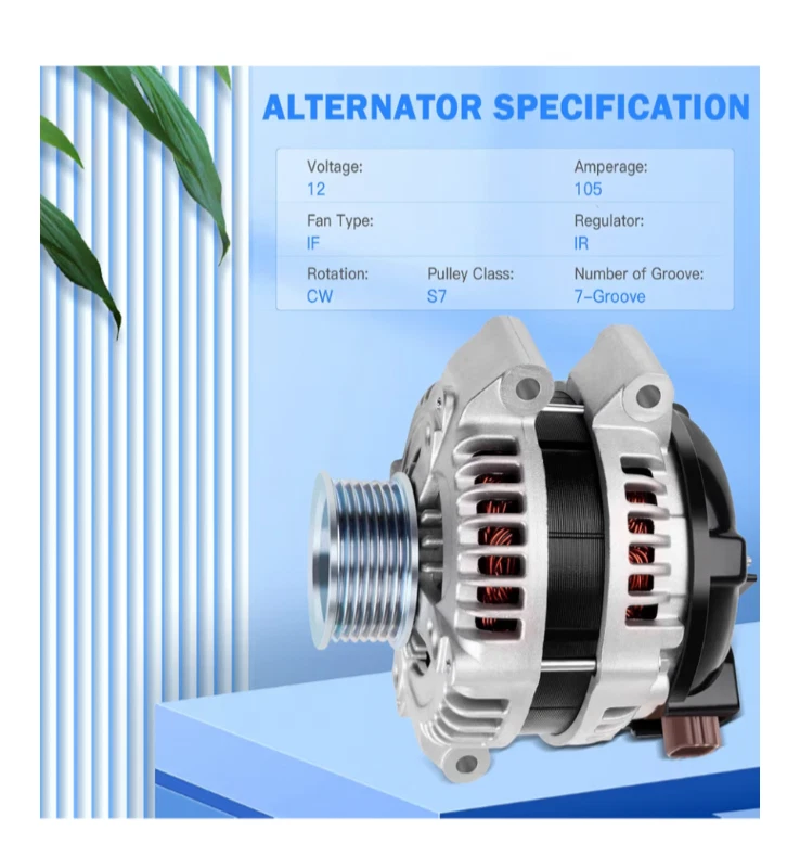 Alternator For Honda Accord 2003 2004 2005-2007 Element 2003-2011 2.4L 13980 - Image 3 of 4
